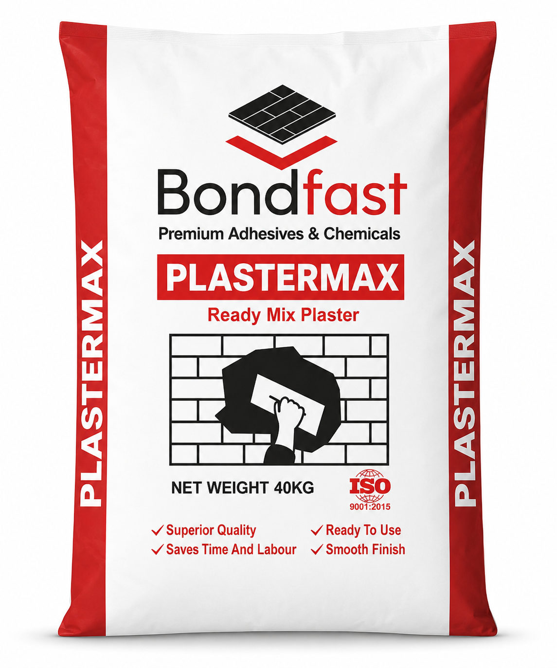 Bondfast Plastermax Ready Mix Plaster 40kg bag